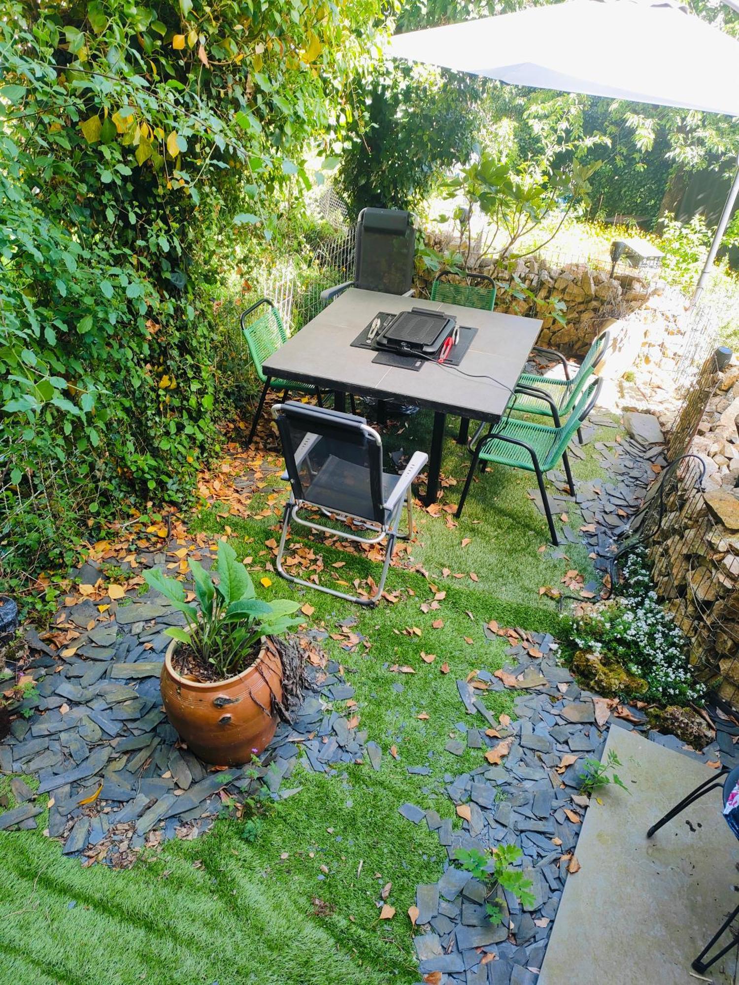 2Ch 4Pers Matelas M De Forme Kitchenette Sdb Wc Au Calme Cote Jardin Tulle Buitenkant foto